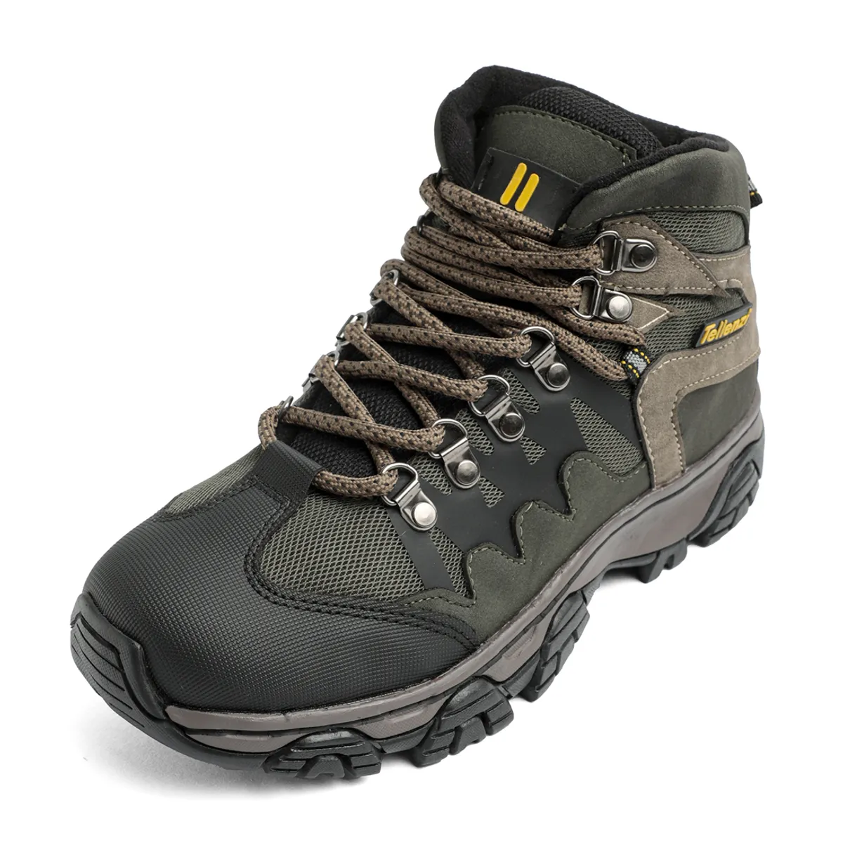 TELLENZI - Bota Outdoor Hombre Verde Tellenzi 7-224