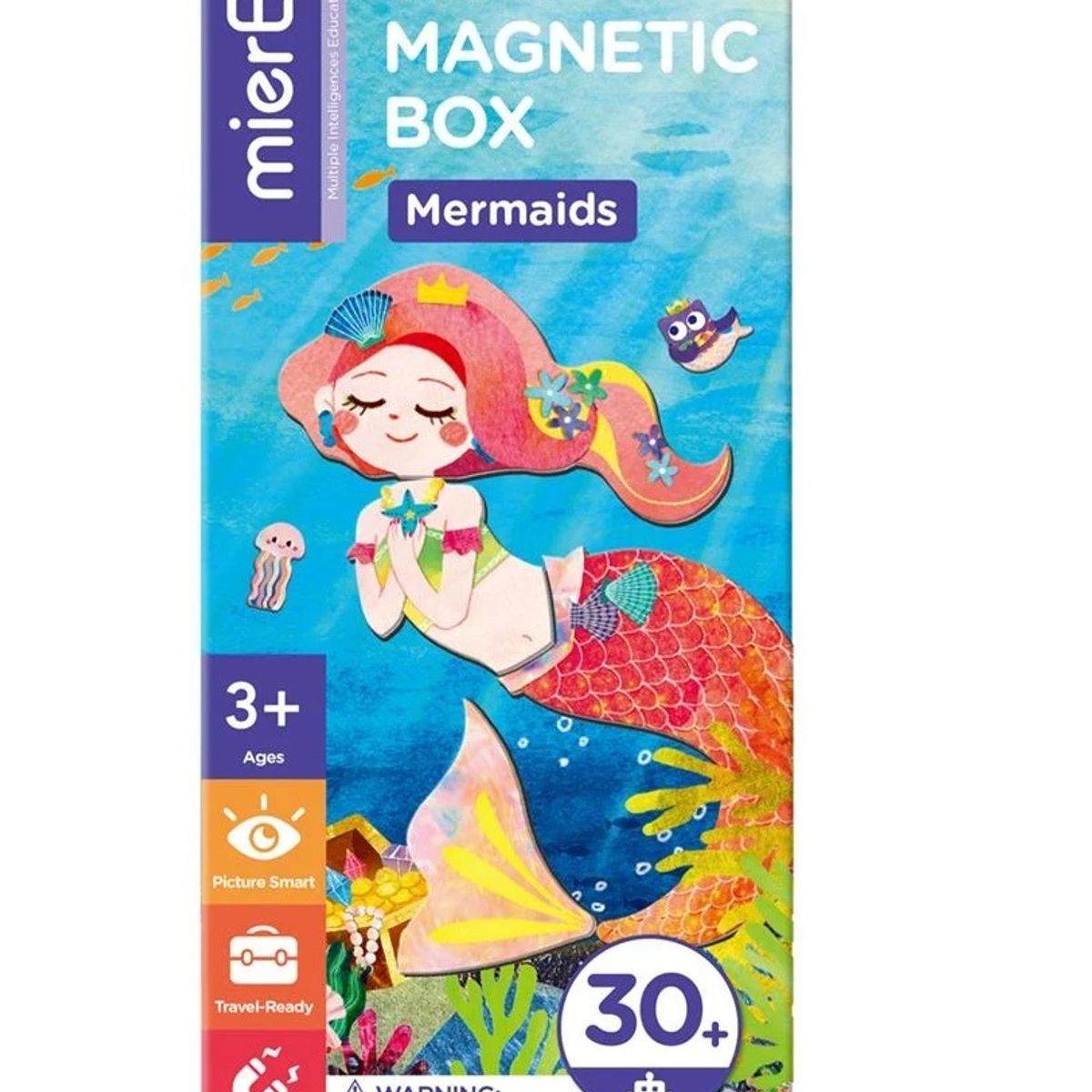 JUGANDO Y EDUCANDO - Juego Didáctico Puzzle Sirenas Magnéticos Para Niños