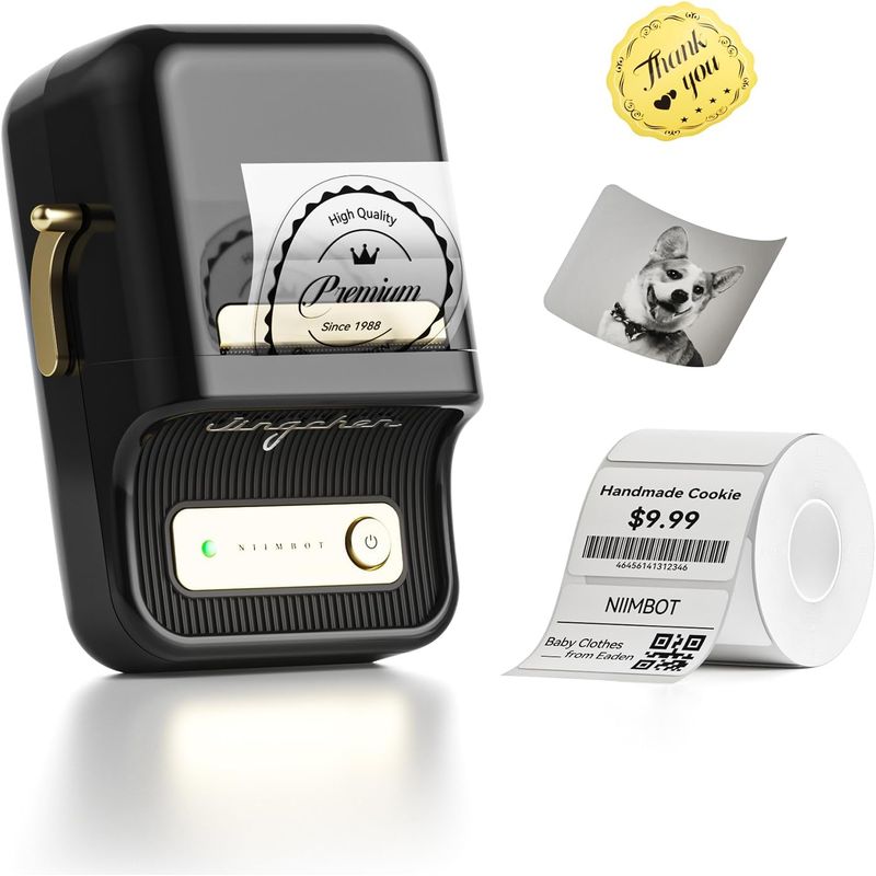 NIIMBOT - Impresora de Etiquetas NIIMBOT B21 Bluetooth Portátil
