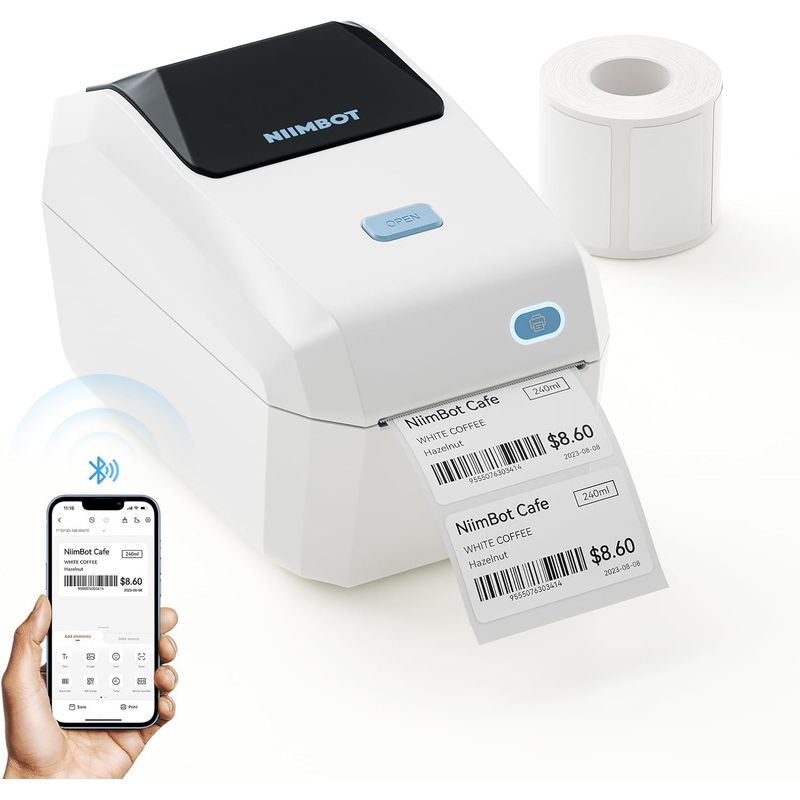 NIIMBOT - Impresora de Etiquetas NIIMBOT K3 Bluetooth USB 3 pulgadas