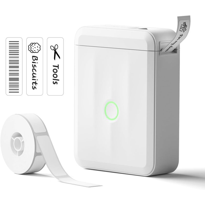 NIIMBOT - Impresora de Etiquetas NIIMBOT D110 Bluetooth Mini Inalámbrica