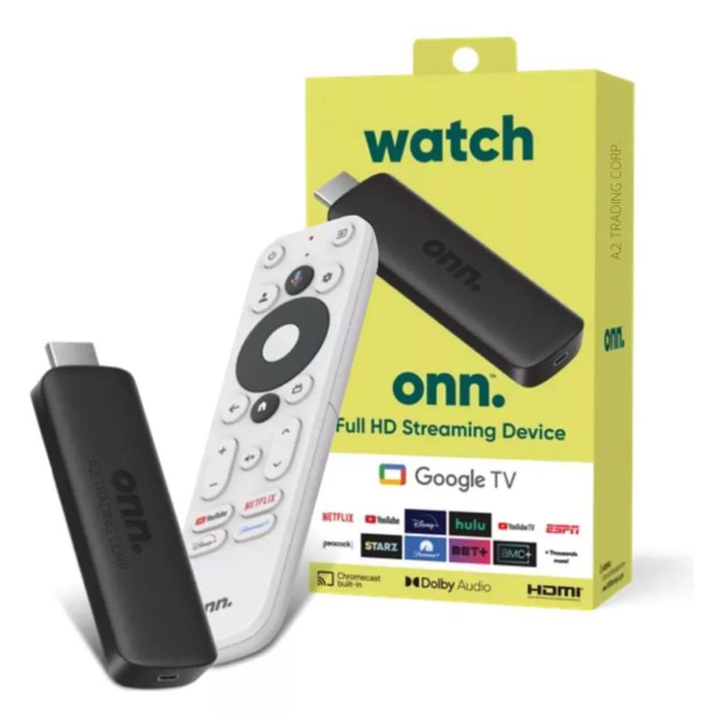 GENERICO - Convertidor Smart Tv Onn Google Tv Streaming Hd