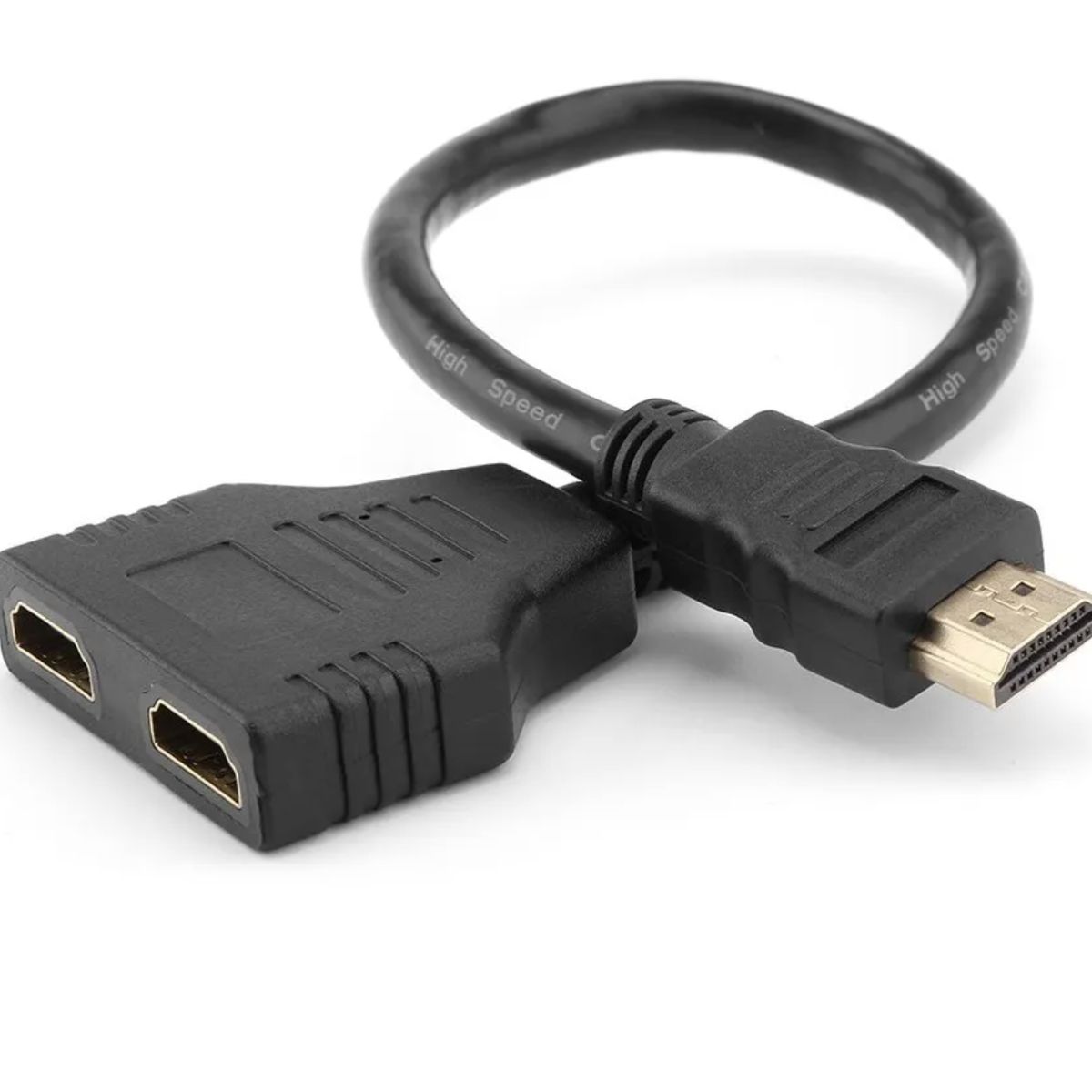 GENERICO - Adaptador Cable Splitter Hdmi 1 Entrada A 2 Salidas