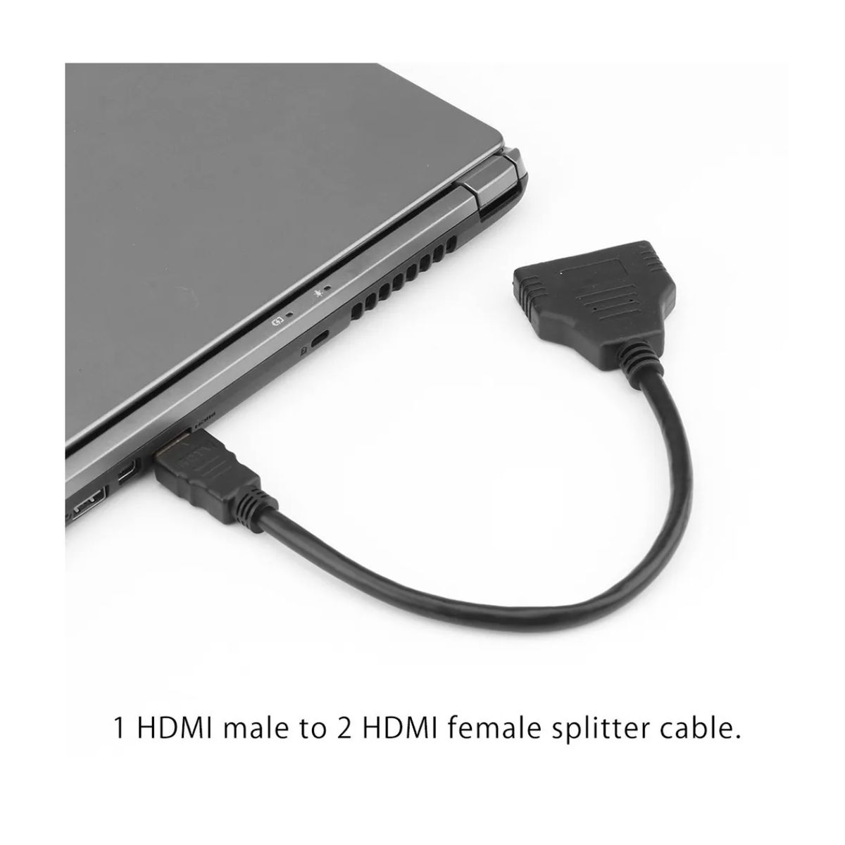 GENERICO - Adaptador Cable Splitter Hdmi 1 Entrada A 2 Salidas