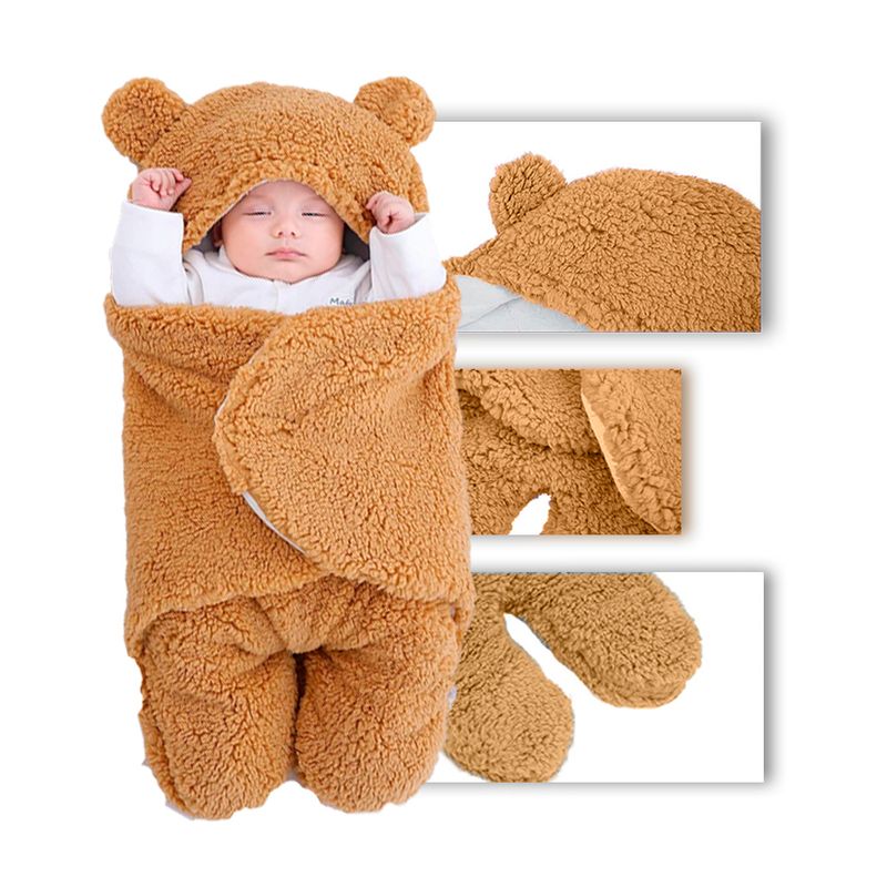 BOOGY - Sleeping ovejero termico pijama saco dormir para bebe Beige