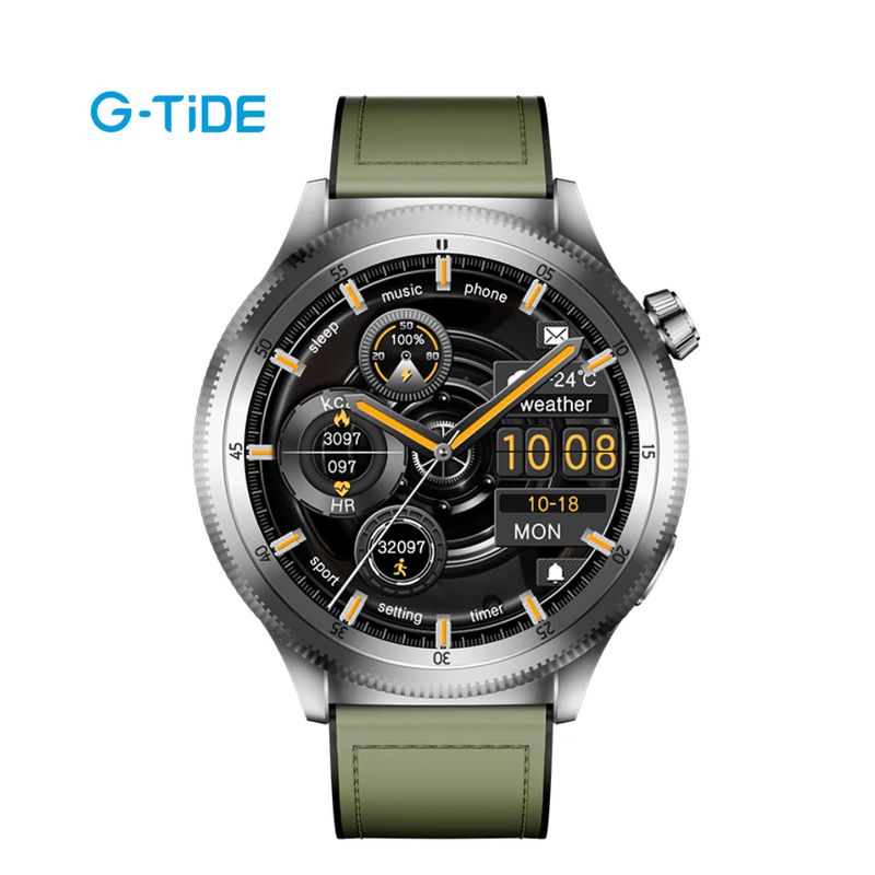 MOBULA - Reloj Inteligente G-TIDE R8 Pro Deportivo  Verde