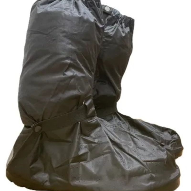 GENERICO - BOTAS ZAPATONES CUBRE ZAPATOS IMPERMEABLE MOTO CAUCHO