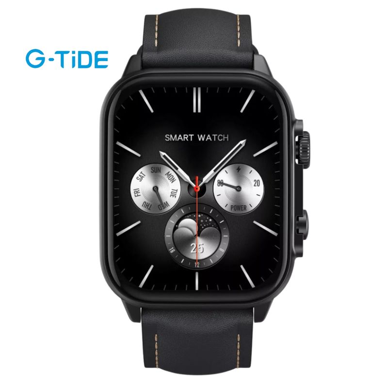 MOBULA - Smartwatch Inteligente G-TIDE S5 Pro Pantalla AMOLED Negro