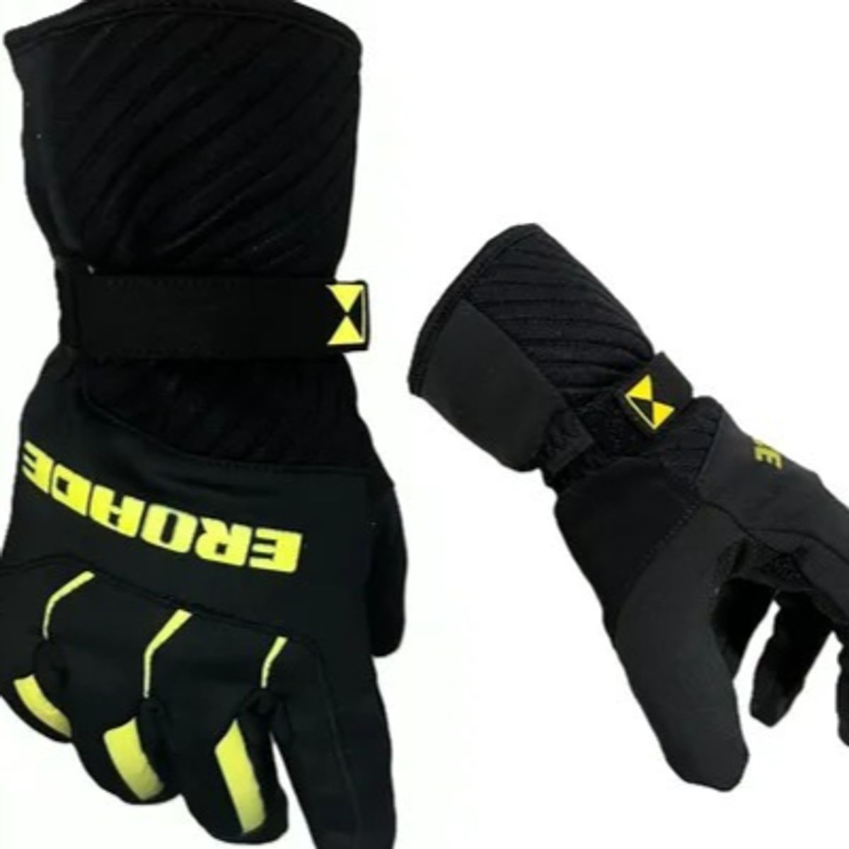 GENERICO - Guante Moto Carbono Limpia Visor Nudillo Tatil Reflectivo