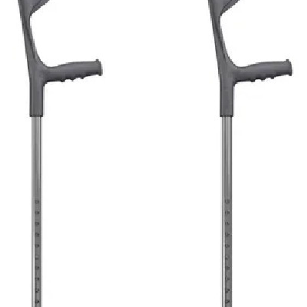 GENERICO - Baston Muleta Canadiense Ortopedico - Impowick Color Gris