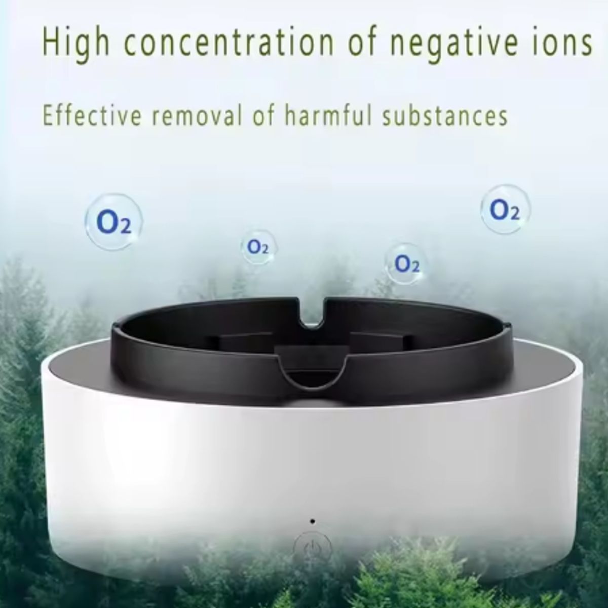 GENERICO - Cenicero Eléctrico Filtro Purificador De Aire