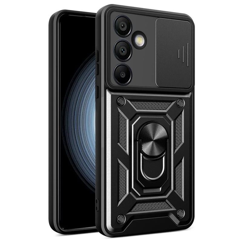 GENERICO - Funda Case Protector Cámara Slider Compatible Samsung A36 5G Negro