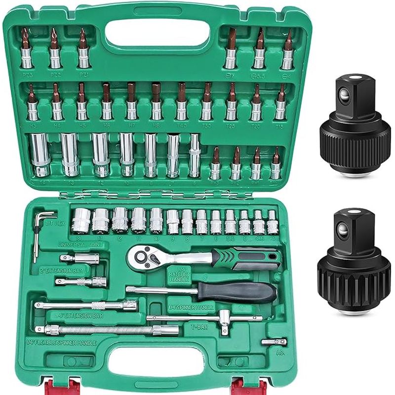 CHICAGO - Juegos De Dados Herramienta Reparación Automóviles 53 Pcs