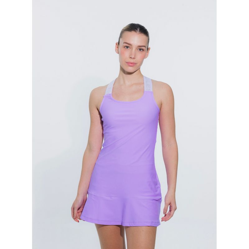 NO RULES - VESTIDO DEPORTIVO TOPSPIN MORADO