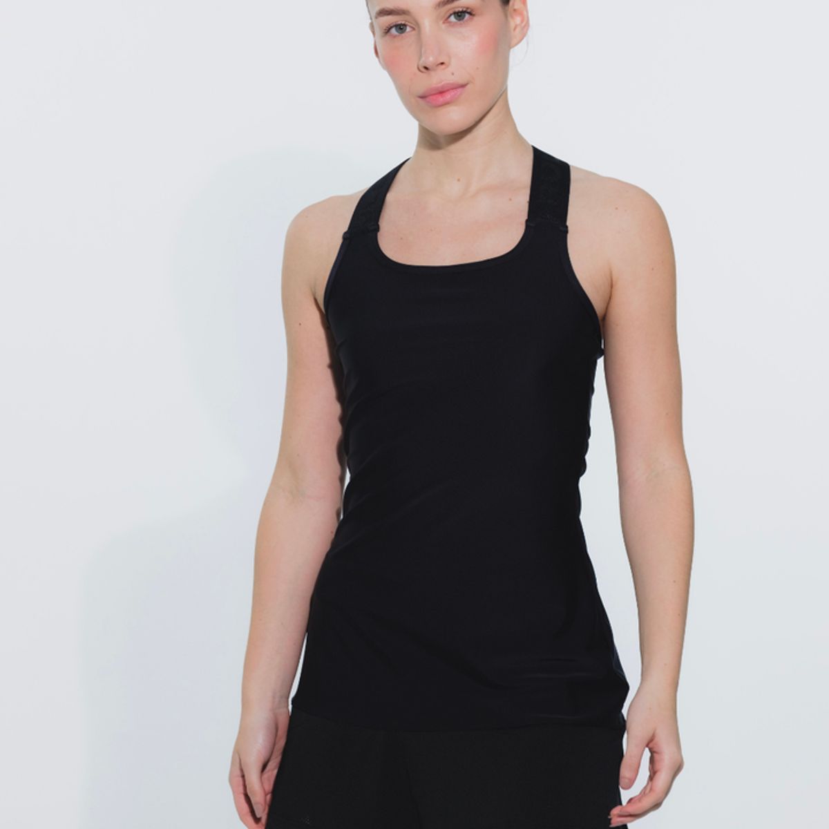 NO RULES - VESTIDO DEPORTIVO TOPSPIN NEGRO