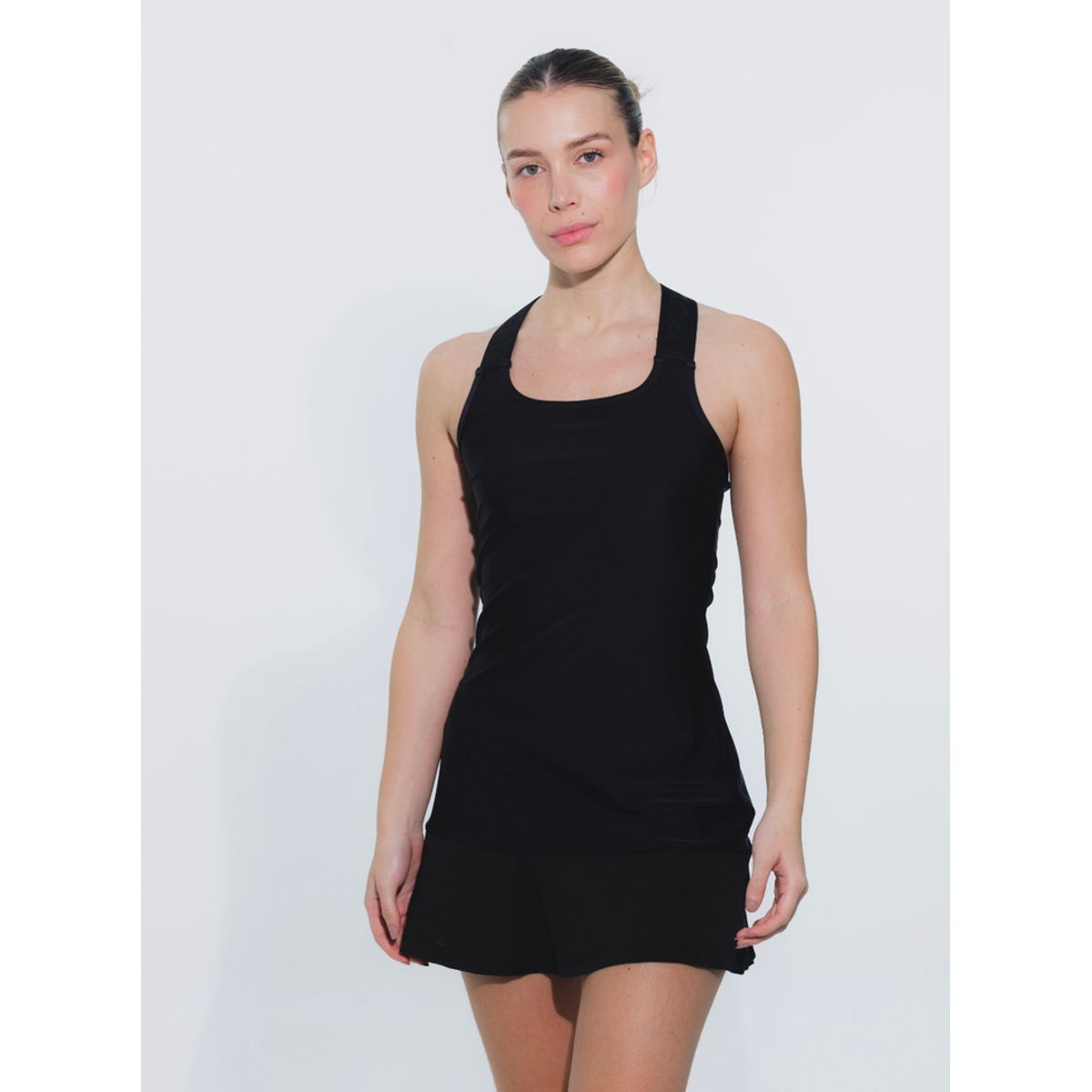 NO RULES - VESTIDO DEPORTIVO TOPSPIN NEGRO