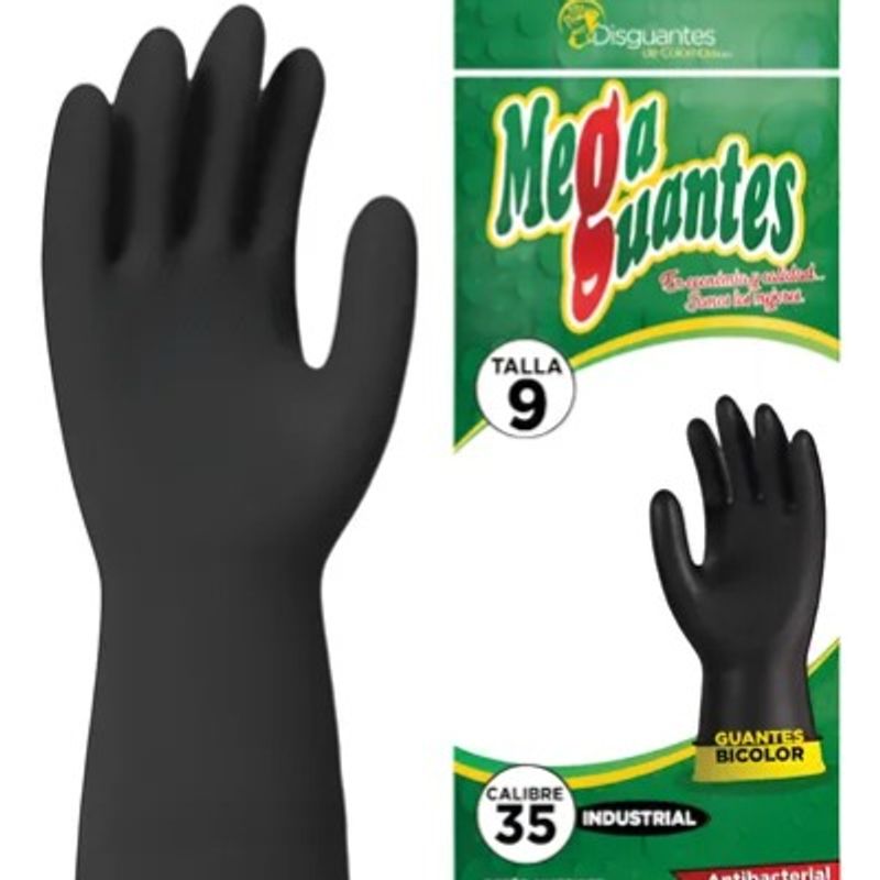 GENERICO - GUANTES DE CAUCHO CALIBRE 35