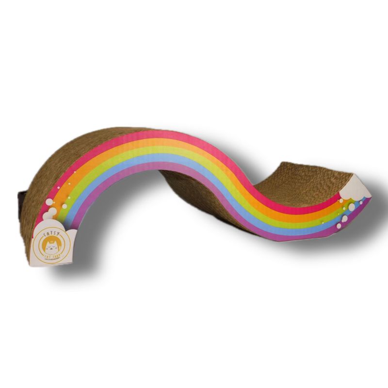 GENERICO - RASCADOR PARA GATOS RAINBOW