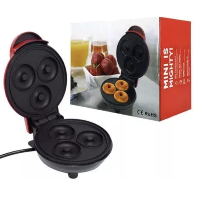 GENERICO - Maquina Para Mini Donas Rosquillas Antiadherente Electrica