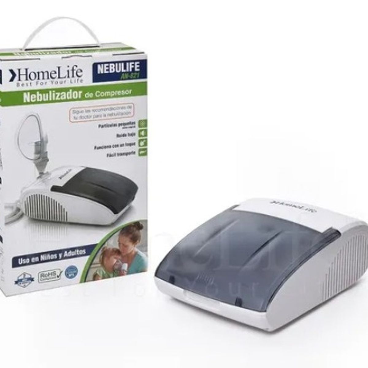 HOME LIFE - Nebulizador De Compresor Homelife An 821