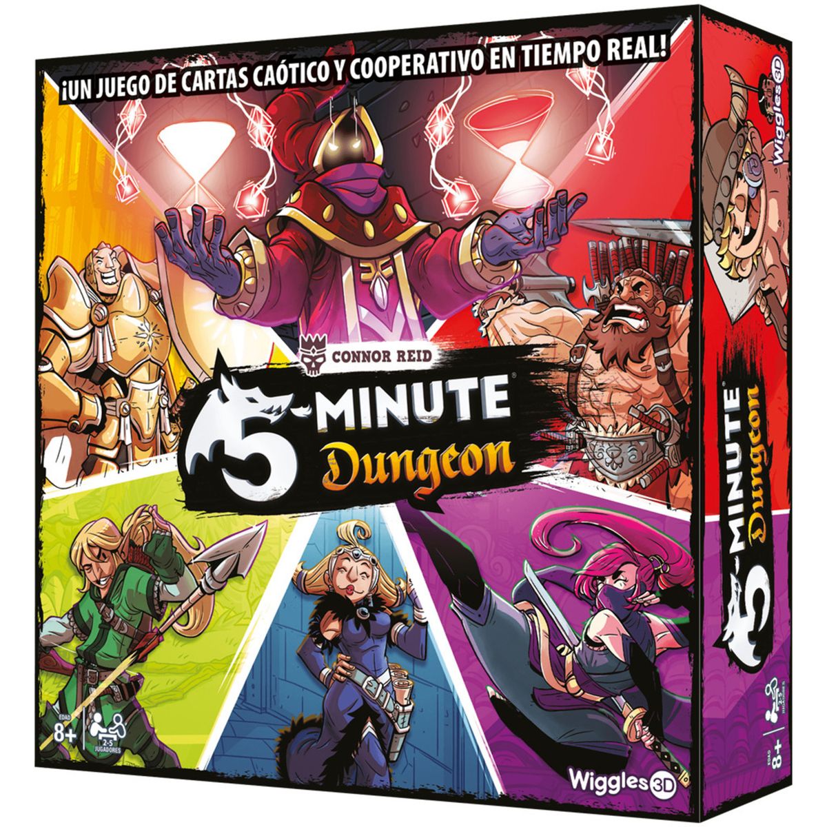 3D - 5 Minute Dungeon Juego De Mesa Español