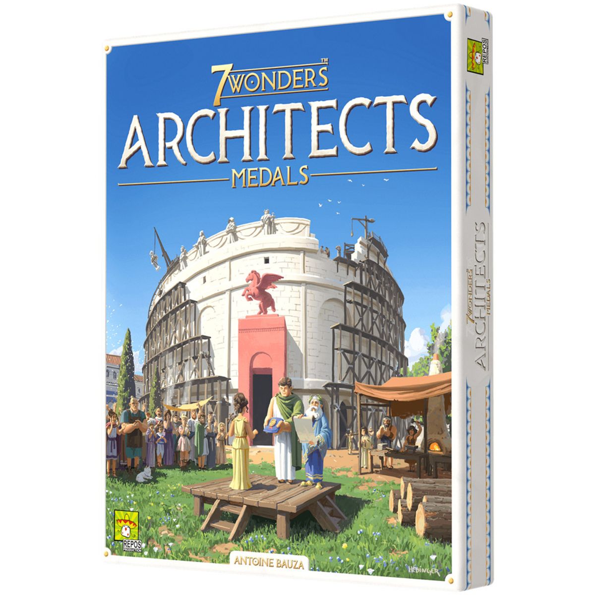 REPOS PRODUCTION - 7 Wonders Architects Expansion Medals
