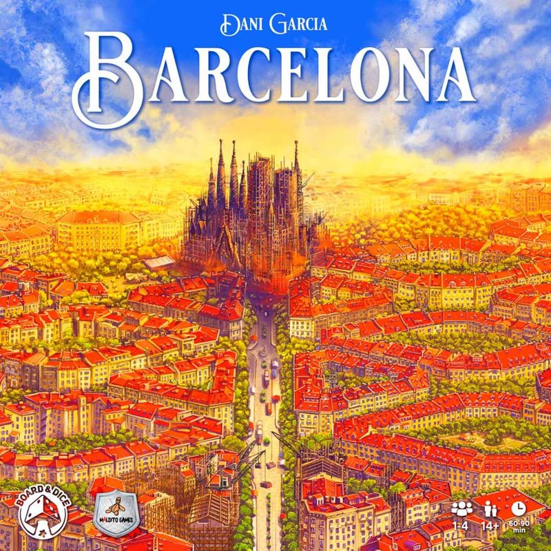 MALDITO GAMES - Barcelona Juego De Mesa Español
