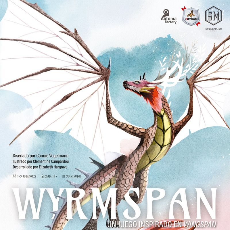 MALDITO GAMES - Wyrmspan Juego De Mesa Español