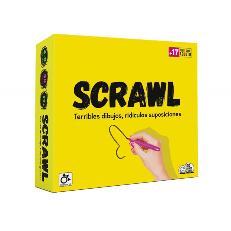 MERCURY - Scrawl Juego De Mesa Español