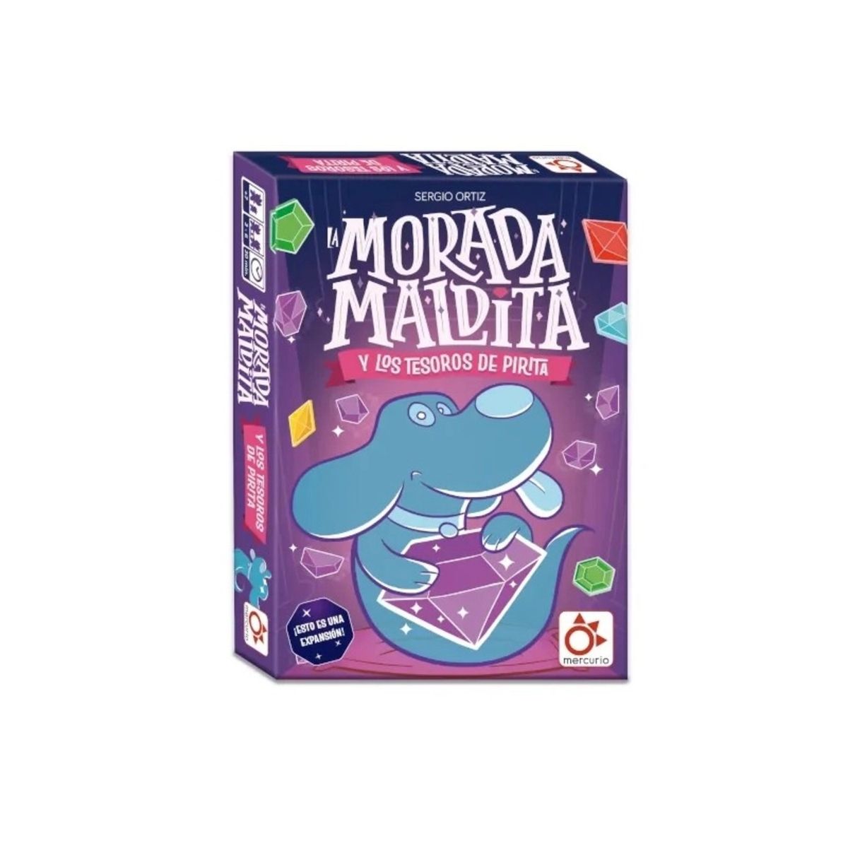 MERCURY - La Morada Maldita Y Los Tesoros De Pirita Juego De Mesa Español