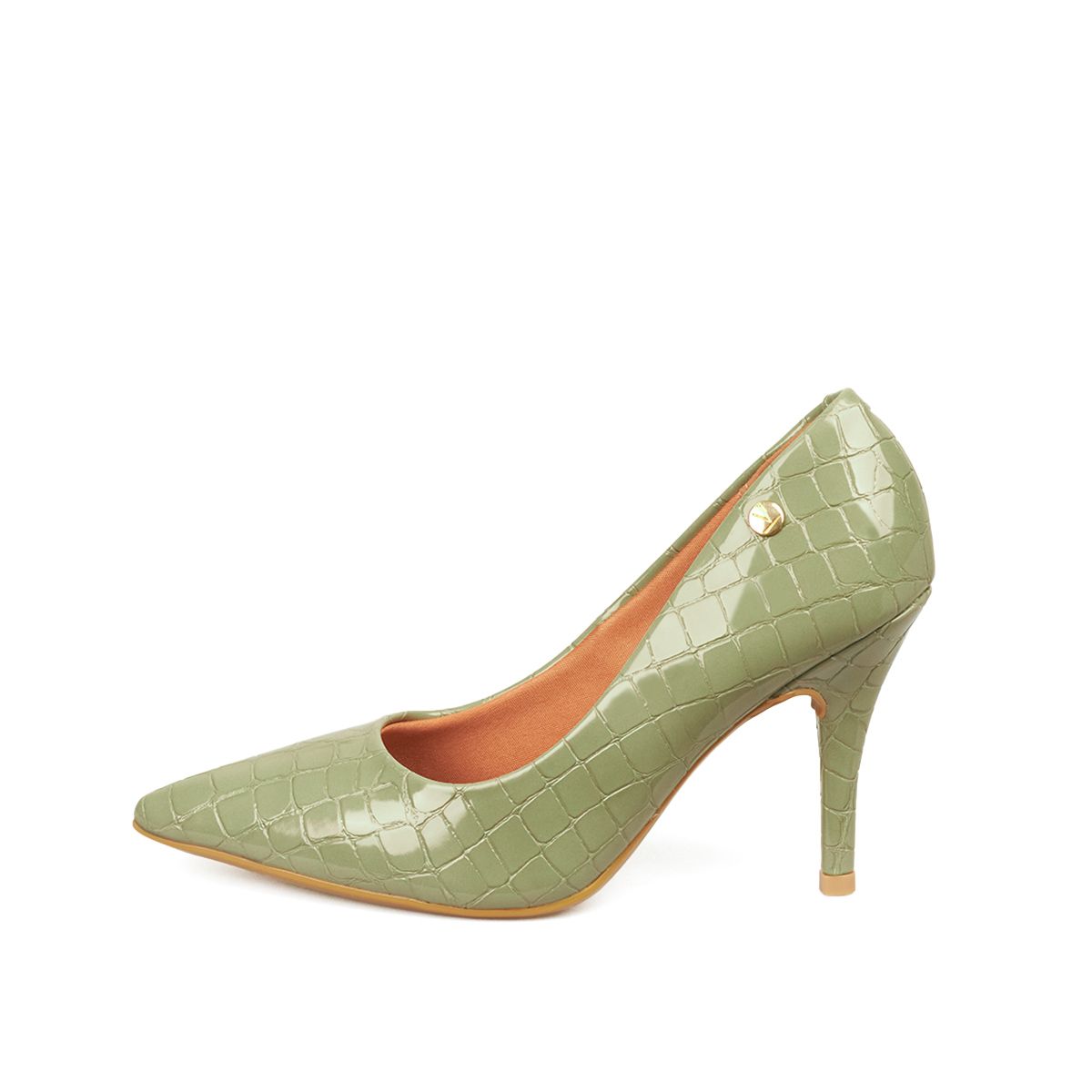 VIZZANO - STILETTO VERNIZ CROCO VERDE VIZZANO