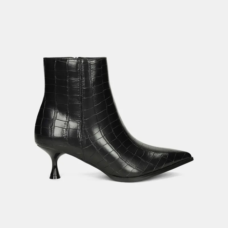 BATA - Botines Para Mujer Bata Negro Nurle