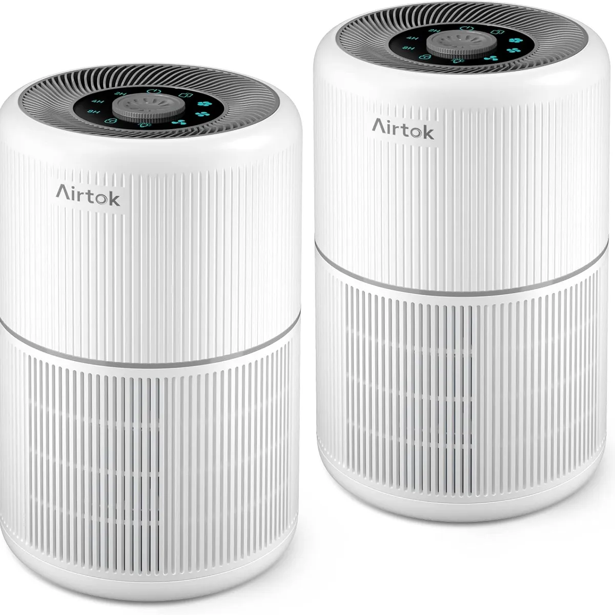 GENERICO - Purificador De Aire Airtok Paquete X2 Con Filtro Hepa H13