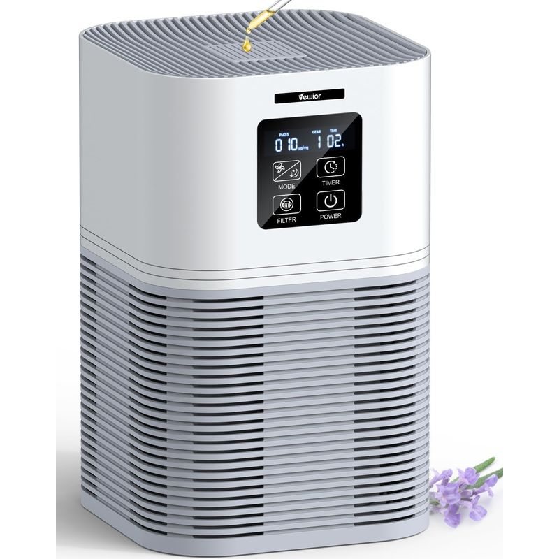 GENERICO - Purificador De Aire Para Habitación Grande Hasta 32 M2 Filtro