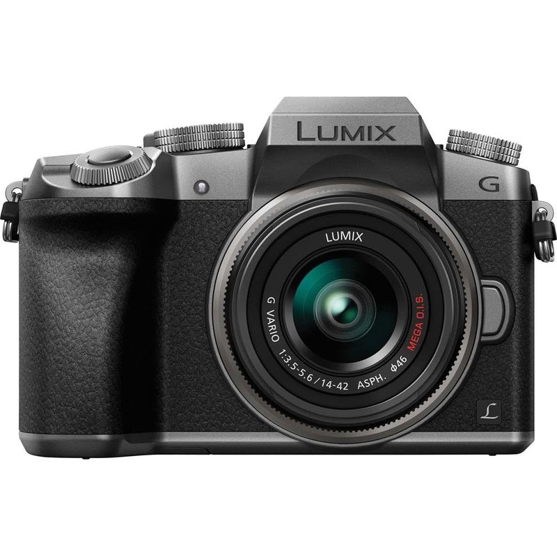 PANASONIC - Cámara Mirrorless Panasonic LUMIX G7 16MP 4K, DMC-G7KS