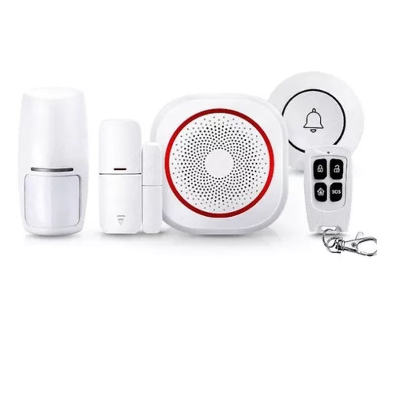GENERICO - KIT ALARMA WIFI SENCILLO APP TUYA