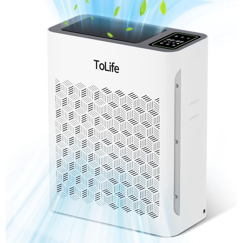 GENERICO - Tolife Purificador De Aire Para Hogar Cubre Hasta 190 Mt2