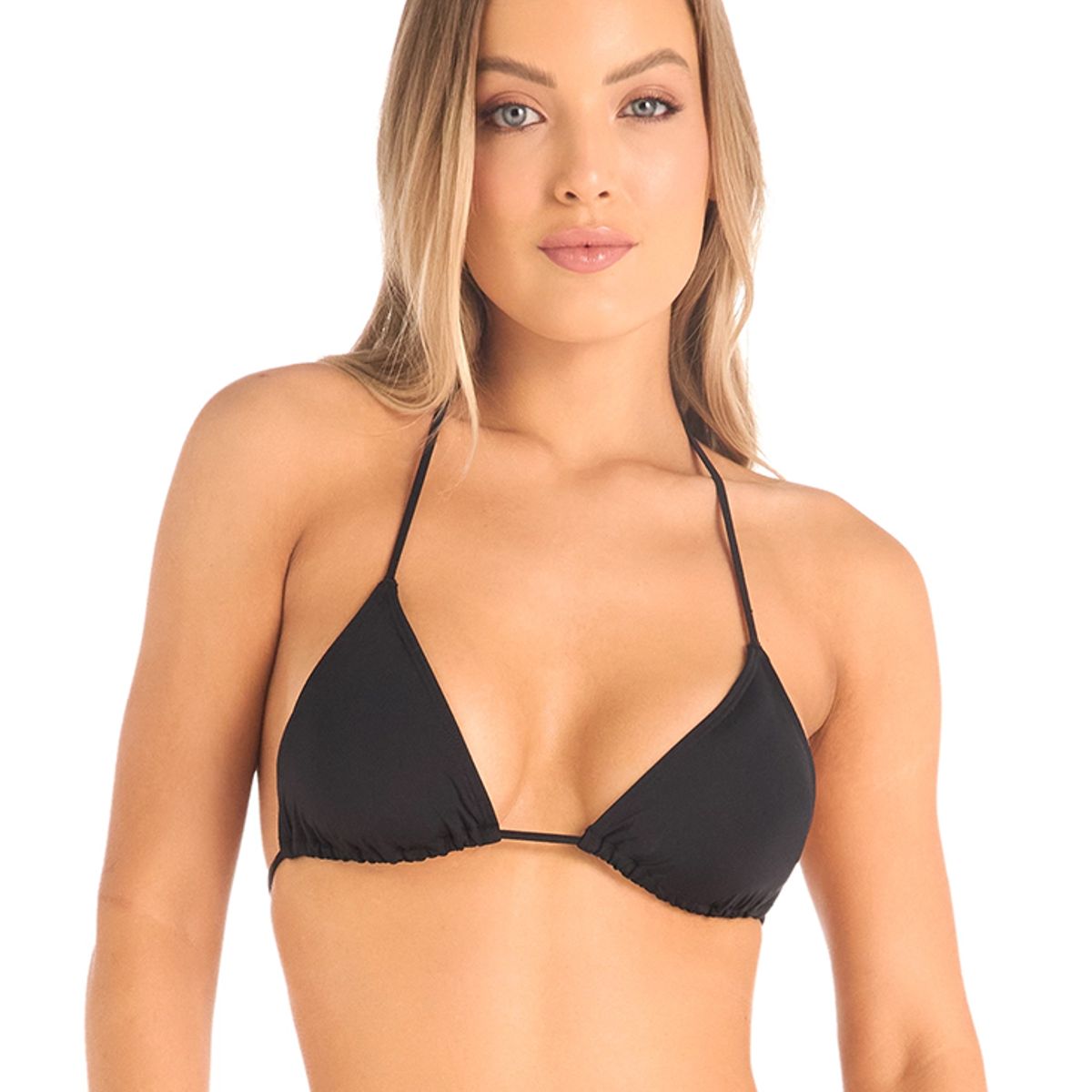 CHAMELA - Vestido De Baño Top Negro  28475
