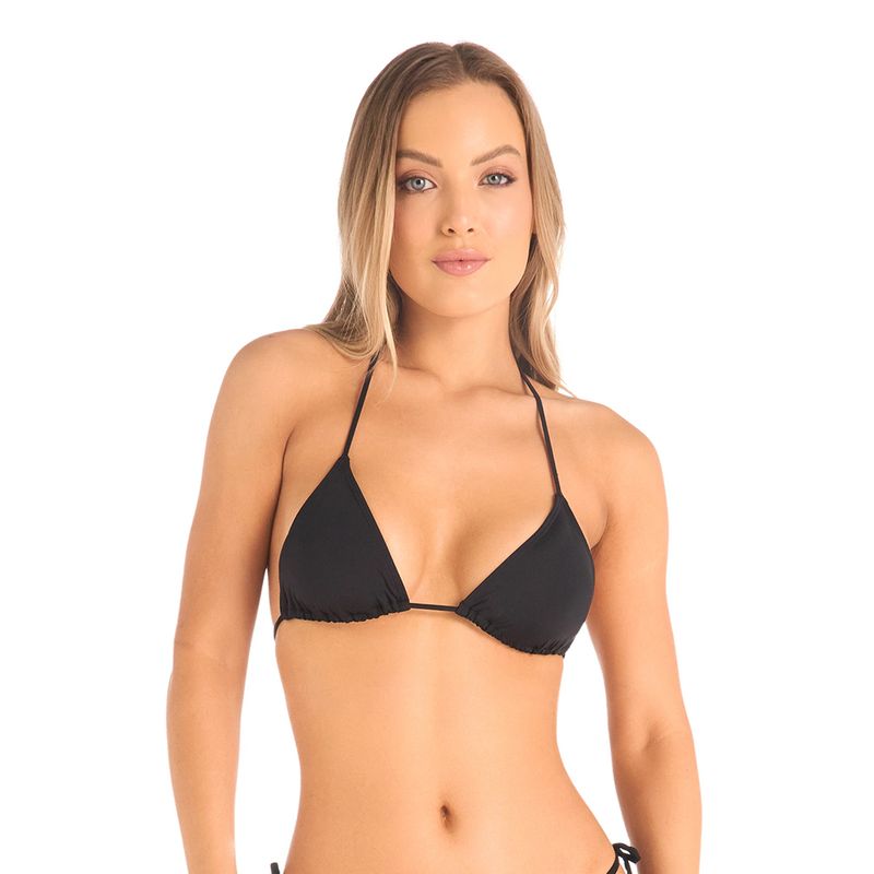 CHAMELA - Vestido De Baño Top Negro  28475