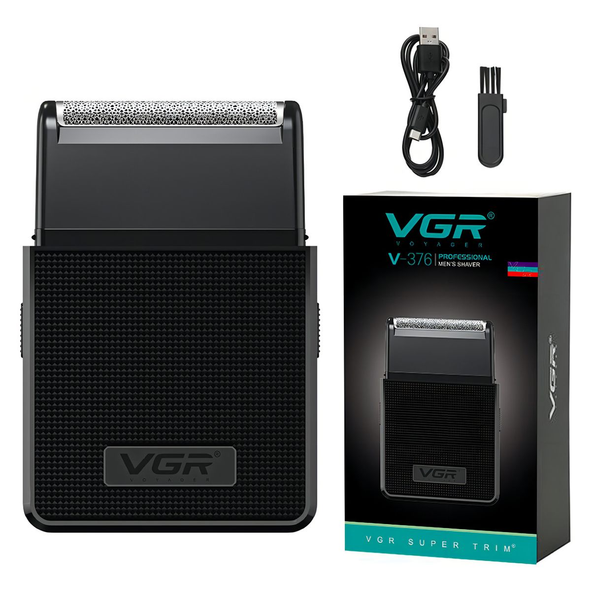 VGR - Afeitadora Eléctrica Hombre Portatil  Vgr V-376 Trimmer