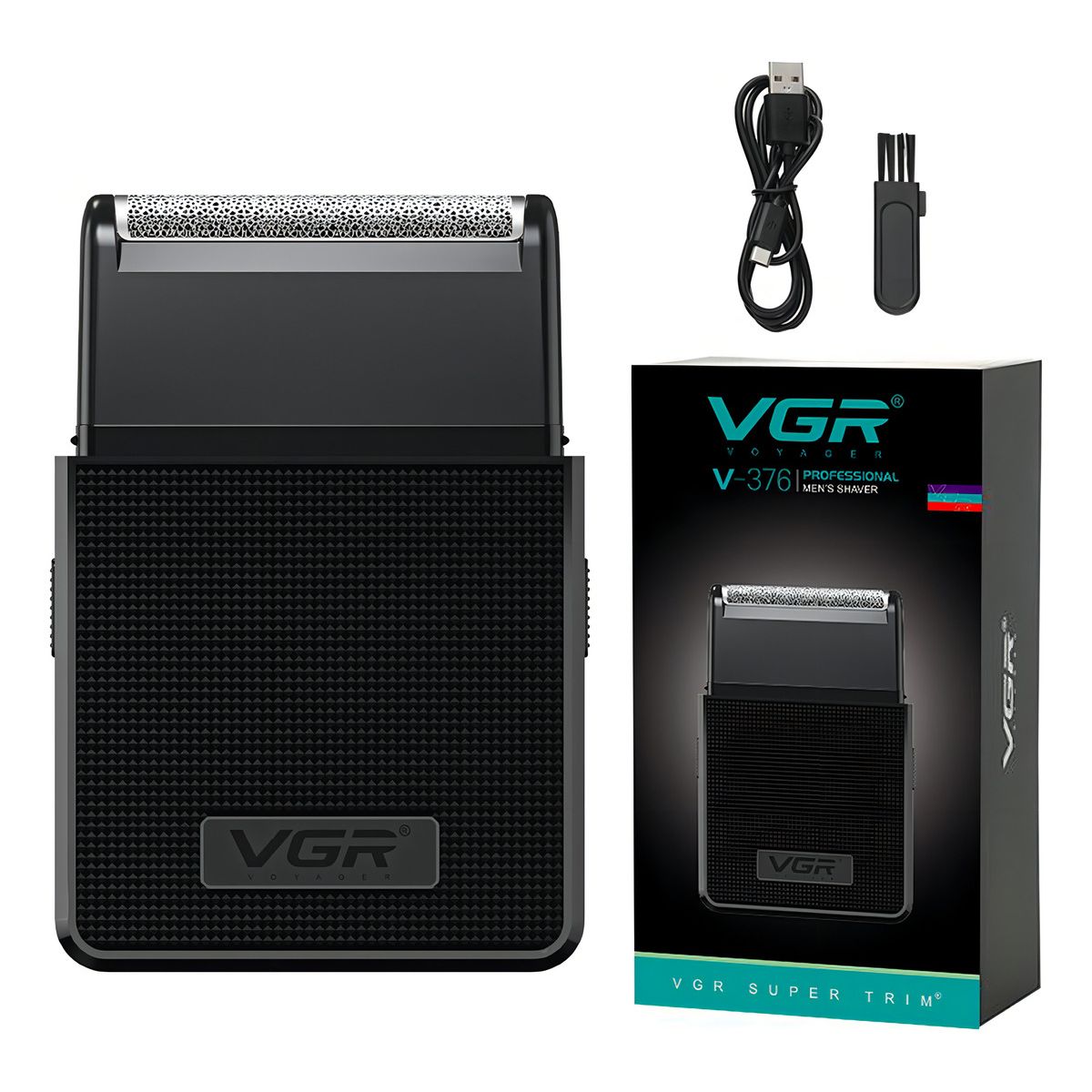 VGR - Afeitadora Eléctrica Hombre Portatil  Vgr V-376 Trimmer