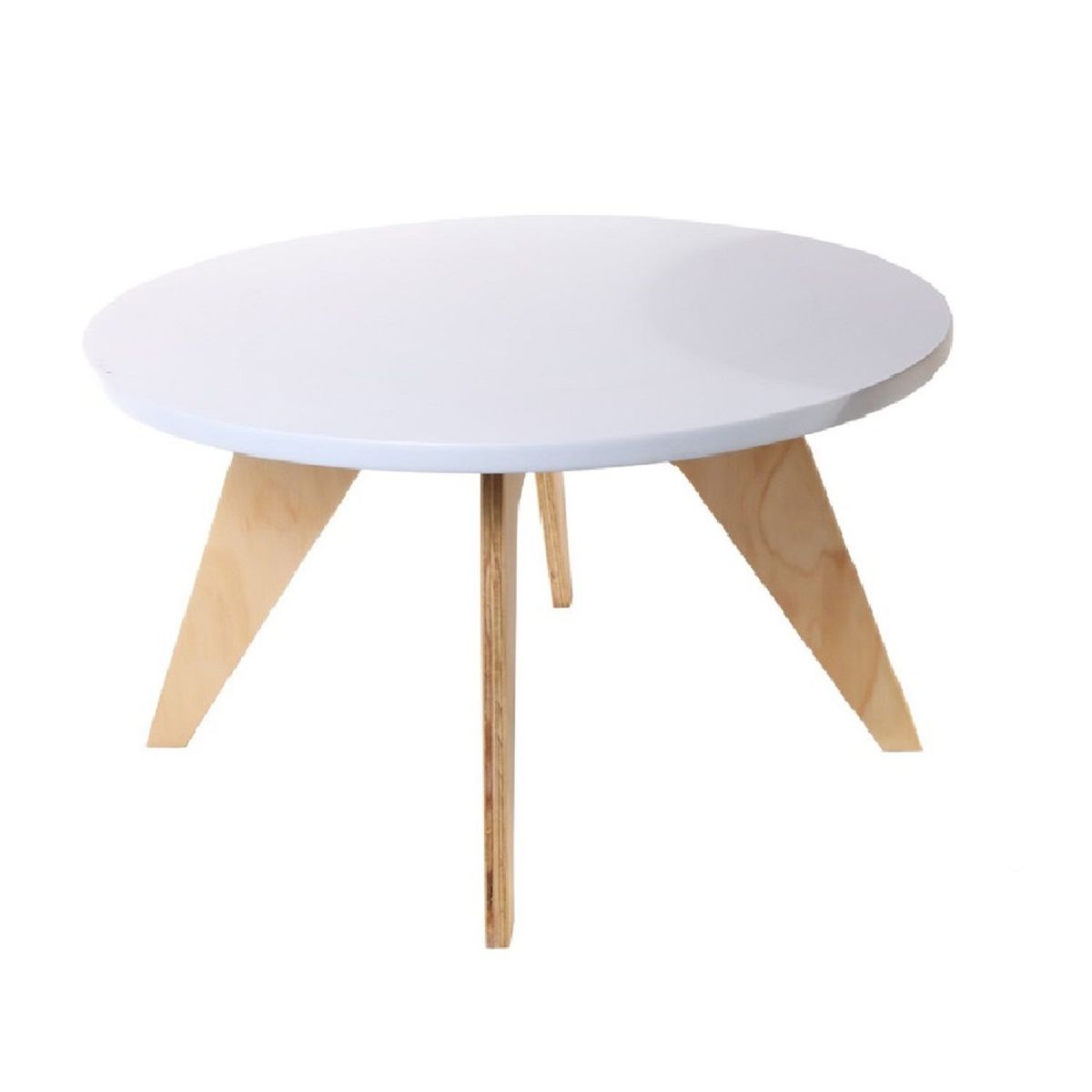 DKO DESIGN - Mesa De Centro Neusa 60x60x34cm Blanca