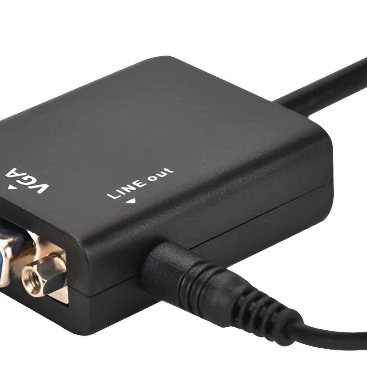 GENERICO - Convertidor Hdmi A Vga + Cable De Audio 3.5