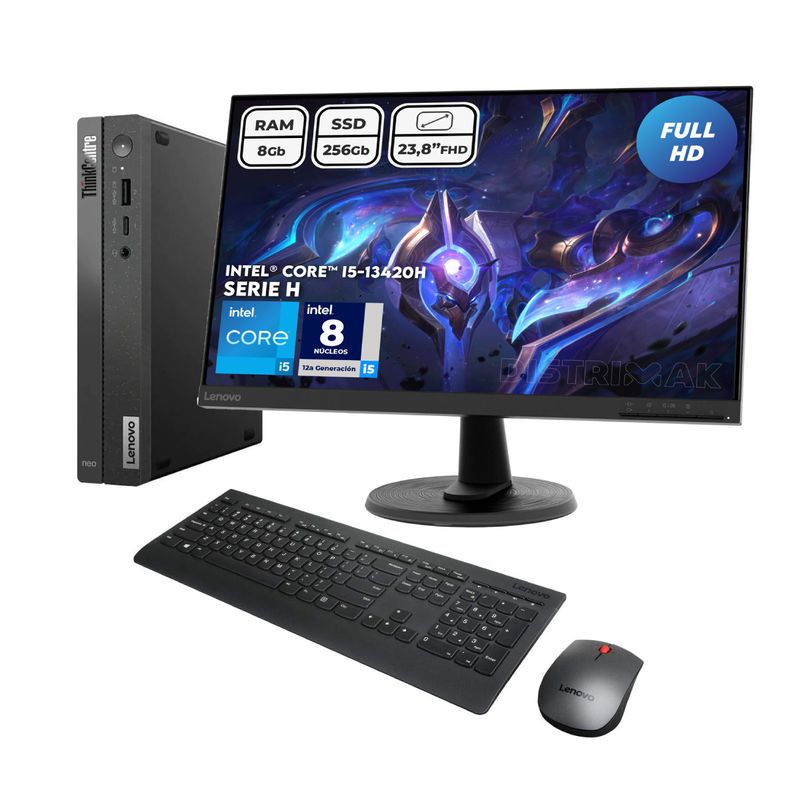 LENOVO - Computador Thinkcentre I5 13420h Ram 8gb Ssd 256gb Tiny