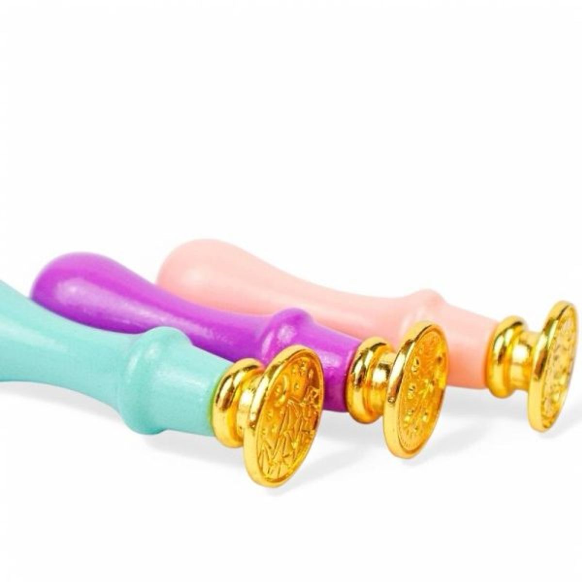 GENERICO - Set de Sellos de Lacre Color Pastel