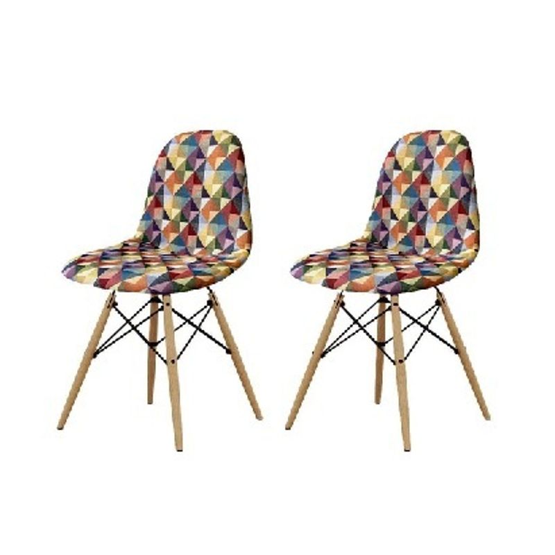 DKO DESIGN - Set x 2und Sillas Eames 83x46x51 Colors