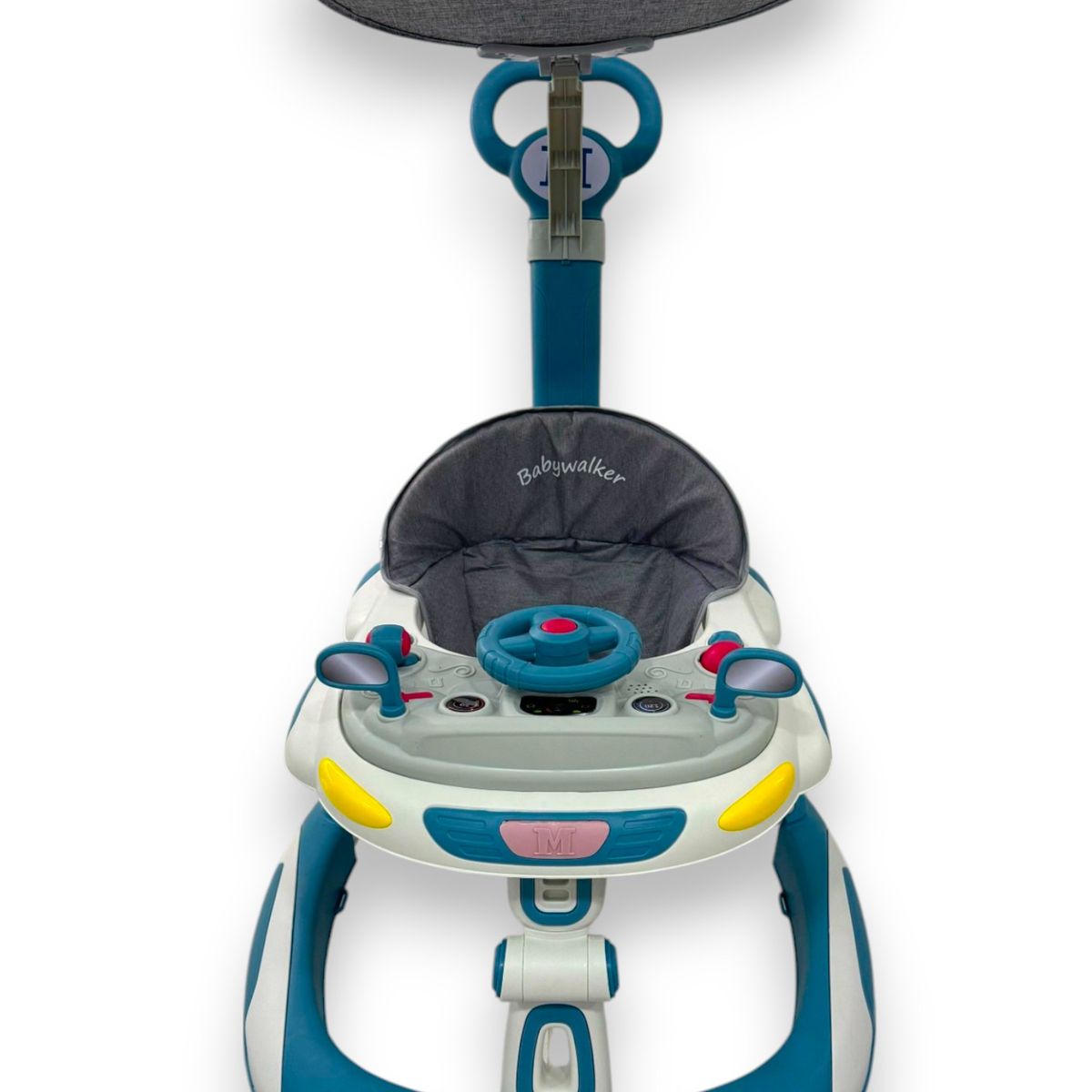 KIDSHOP - Caminador Andadera Timon Musical Con Guia 944-B Azul
