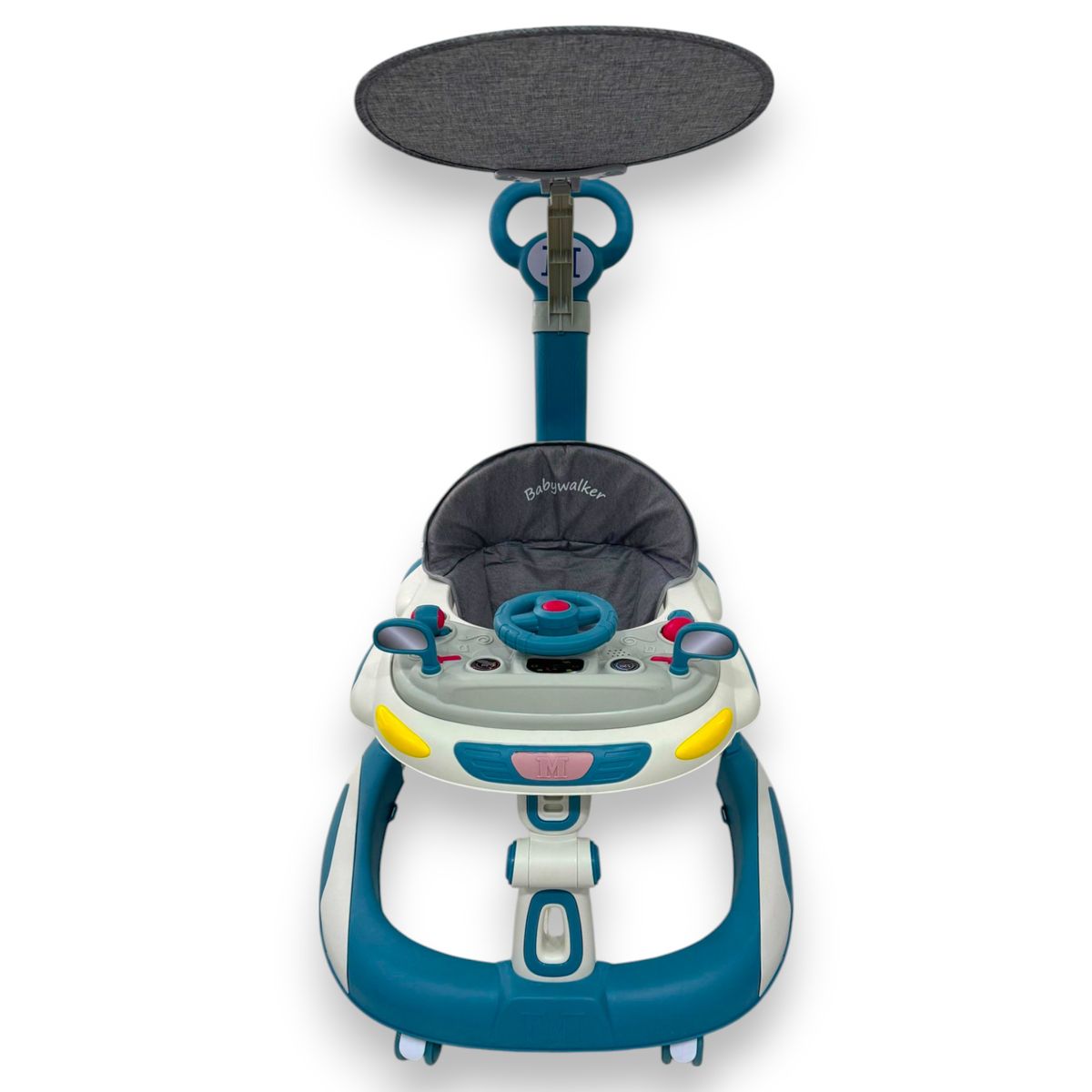 KIDSHOP - Caminador Andadera Timon Musical Con Guia 944-B Azul
