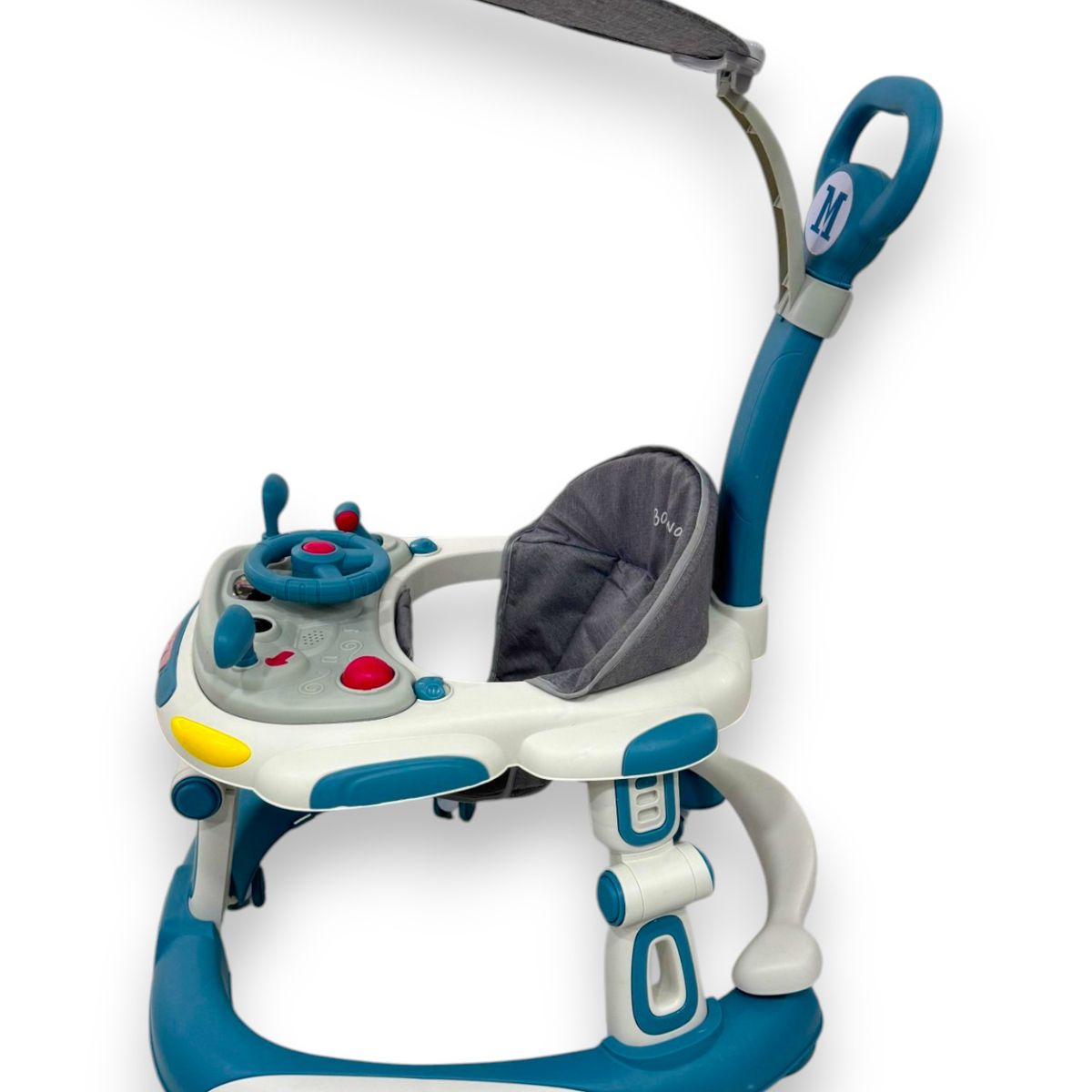 KIDSHOP - Caminador Andadera Timon Musical Con Guia 944-B Azul