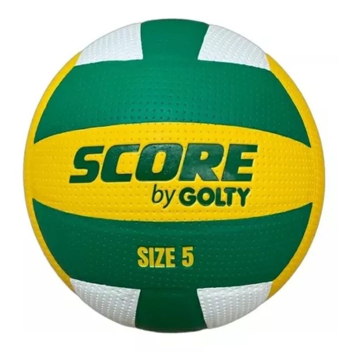 GOLTY - Balon Voleibol Laminado Score By Golty Verde Amarillo